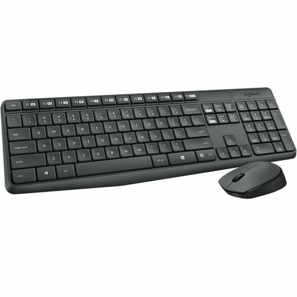 Trådlöst Tangentbord och Mus Logitech MK235