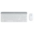 Miniatyrbild 1 av 6: Tangentbord och Mus Logitech  MK470 Vit Franska AZERTY
