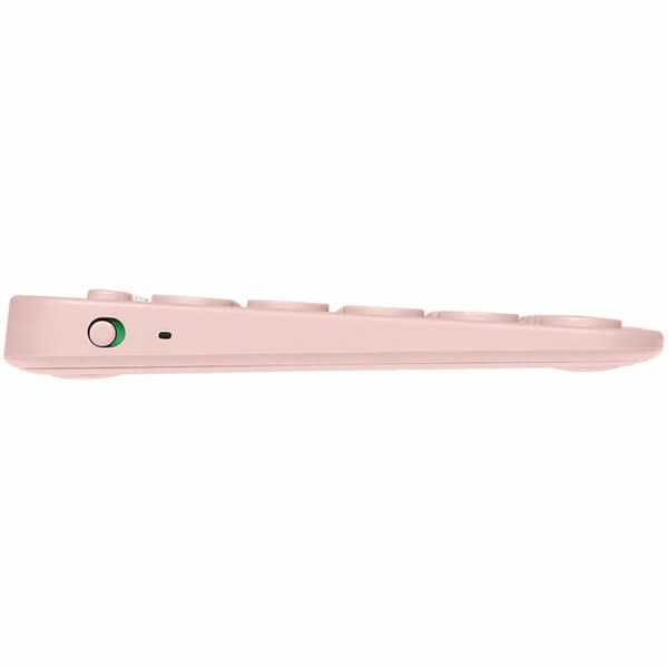 Trådlöst Tangentbord Logitech K380 Rosa Qwerty Spanska