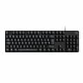 Miniatyrbild 1 av 6: Bluetooth-tangentbord med tabletthållare Logitech G413 SE Franska Svart AZERTY