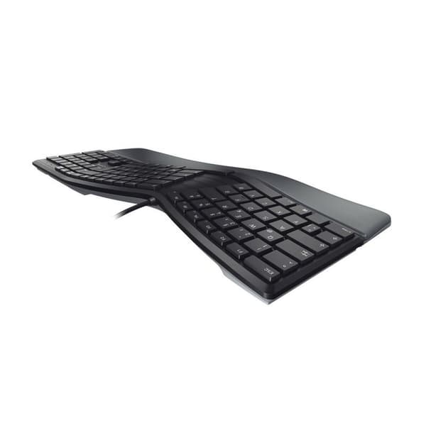 Tangentbord Cherry KC 4500 ERGO Svart Qwerty Spanska