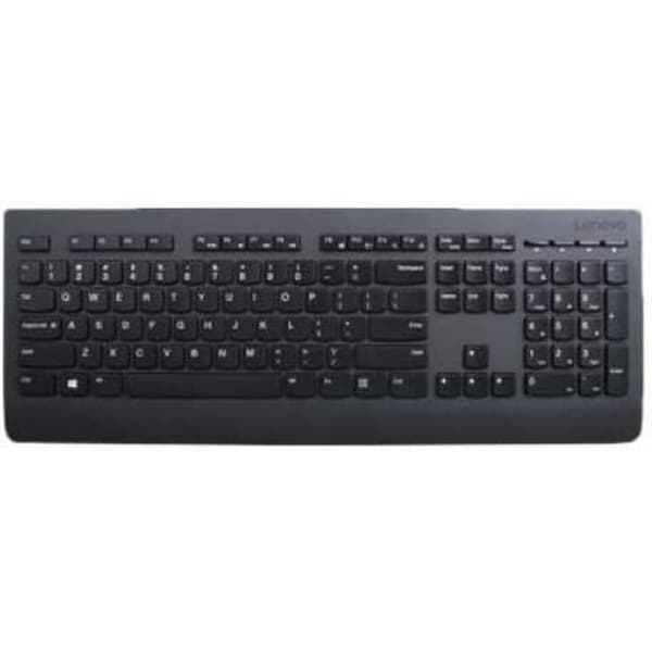 Trådlöst Tangentbord Lenovo 4X30H56868 Svart Qwerty Spanska