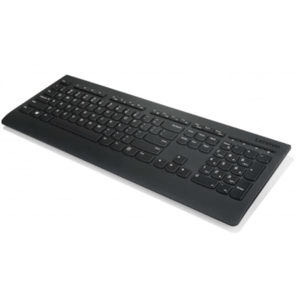 Trådlöst Tangentbord Lenovo 4X30H56868 Svart Qwerty Spanska