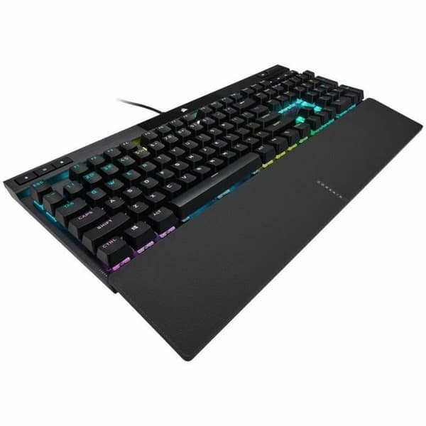 Bluetooth-tangentbord med tabletthållare Corsair K70 RGB PRO Svart Franska AZERTY