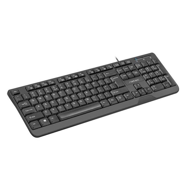 Tangentbord Natec TROUT Svart