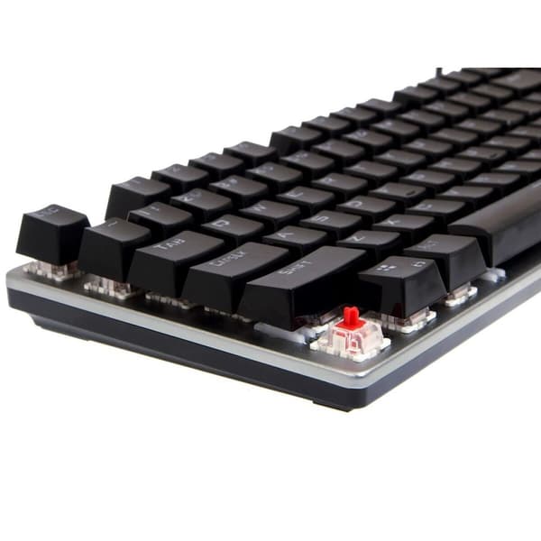 Tangentbord Ibox AURORA K-4 Svart Svart/Silvrig QWERTY