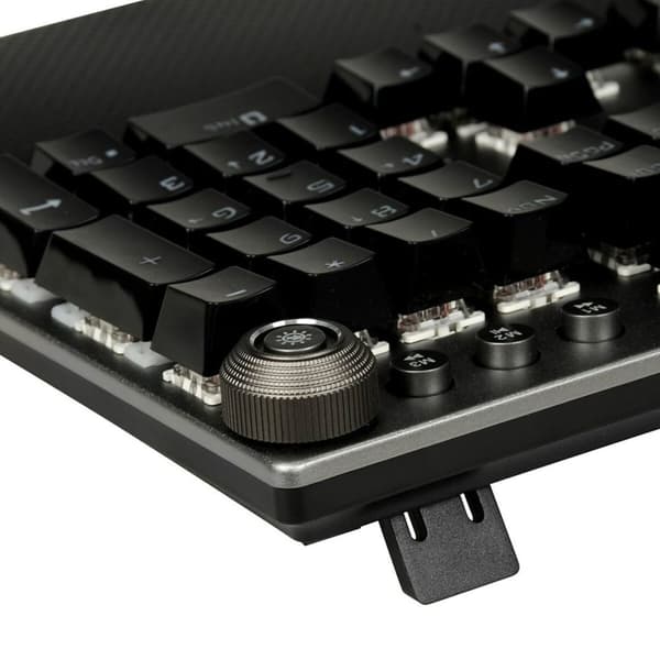 Tangentbord Ibox AURORA K-4 Svart Svart/Silvrig QWERTY