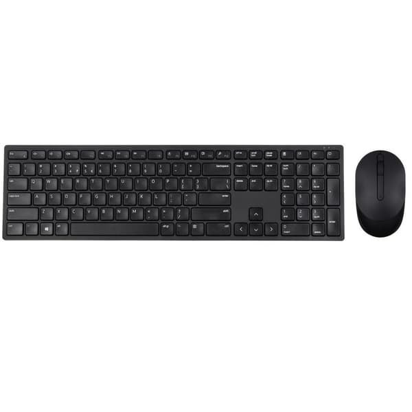 Tangentbord och Mus Dell 580-AJRP Svart QWERTY Qwerty US Svart