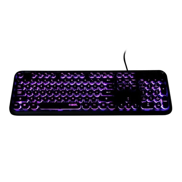 Tangentbord Ibox IKS620 Svart Engelska QWERTY
