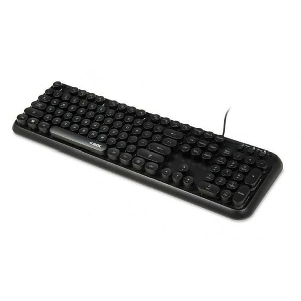 Tangentbord Ibox IKS620 Svart Engelska QWERTY