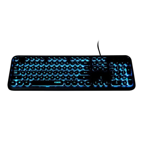 Tangentbord Ibox IKS620 Svart Engelska QWERTY