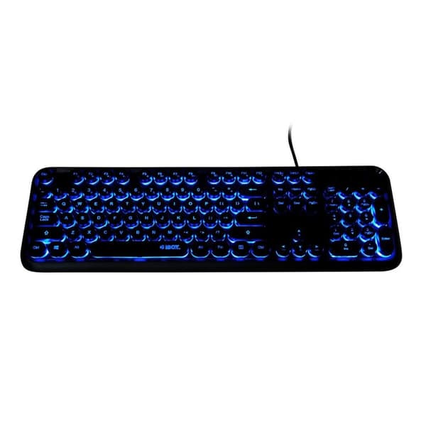 Tangentbord Ibox IKS620 Svart Engelska QWERTY Svart