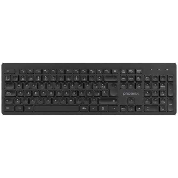 Trådlöst Tangentbord Phoenix K200 Qwerty Spanska