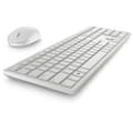 Miniatyrbild 4 av 5: Trådlöst Tangentbord och Mus Dell KM5221W-WH Vit Qwerty US