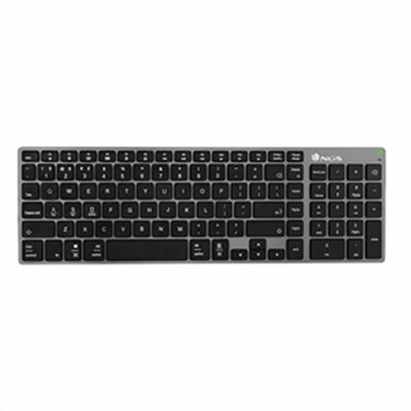 Tangentbord NGS MULTI-DEVICE Grå Qwerty Spanska