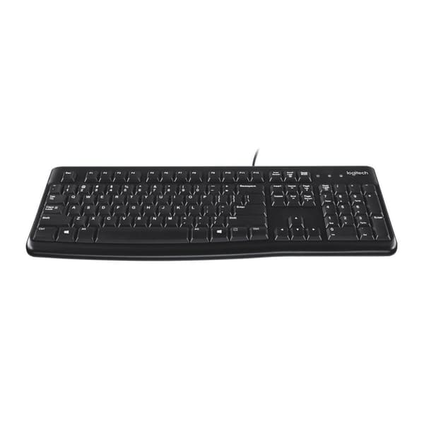 Tangentbord Logitech K120 Svart Qwerty Spanska Qwerty UK