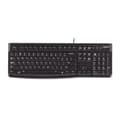 Miniatyrbild 1 av 2: Tangentbord Logitech K120 Svart Qwerty Spanska Qwerty UK