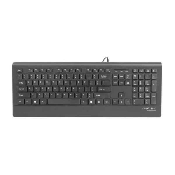 Tastatur Natec NKL-1717 Sort Spansk Sort