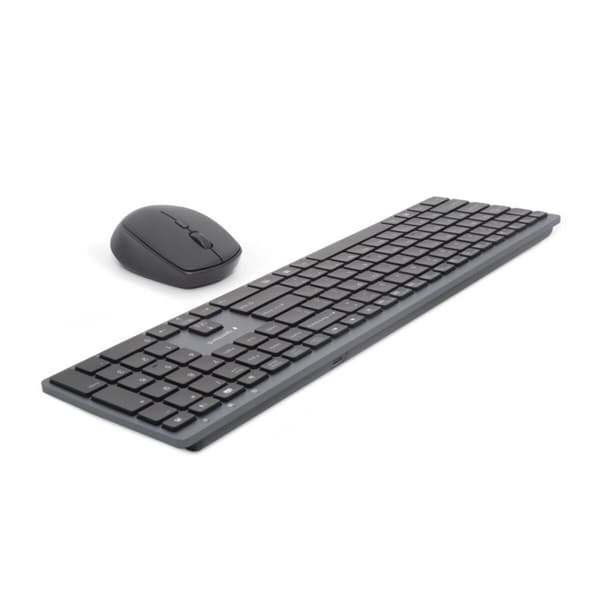 Tastatur og trådløs mus GEMBIRD KBS-ECLIPSE-M500-PT Grå Grå