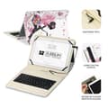 Miniatyrbillede 2 af 2: Bluetooth keyboard med tabletstøtte Subblim SUBKT1-USB052 Spansk qwerty Multifarvet Spansk