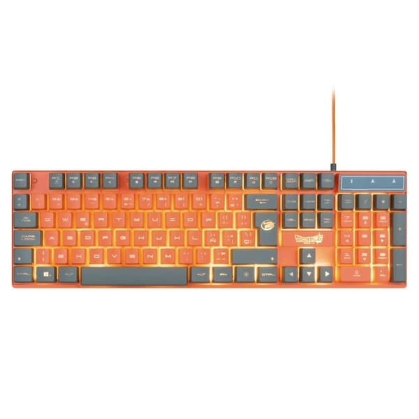 Tastatur og mus FR-TEC Dragon Ball Spansk qwerty Orange