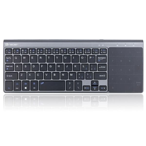 Tastatur Tracer TRAKLA46934 Sølvfarvet Sort/Grå