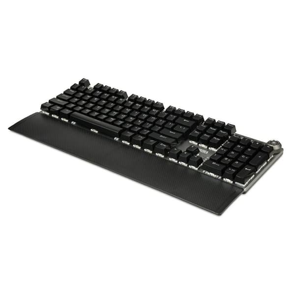Tastatur Ibox AURORA K-4 Sort Sort/Sølvfarvet QWERTY