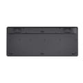 Miniatyrbillede 6 af 6: Tastatur og mus Trust Trezo Sort Monochrome QWERTY Qwerty US