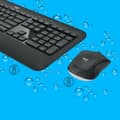 Miniatyrbillede 4 af 10: Tastatur og mus Logitech 920-008685 Sort Qwerty US