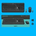 Miniatyrbillede 10 af 10: Tastatur og mus Logitech 920-008685 Sort Qwerty US