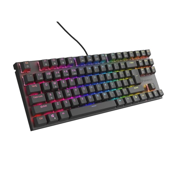 Tastatur Genesis NKG-2155 Sort Spansk qwerty