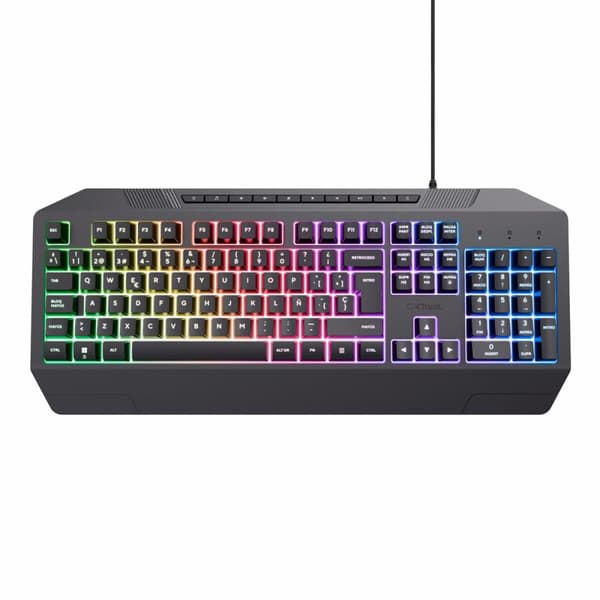 Tastatur Trust 24998 Sort Sort