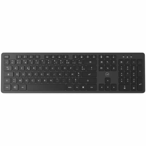Trådløst tastatur Mobility Lab ML313986 Azerty Fransk Sort