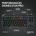 Miniatyrbillede 5 af 6: Tastatur Logitech 920-012131 Sort