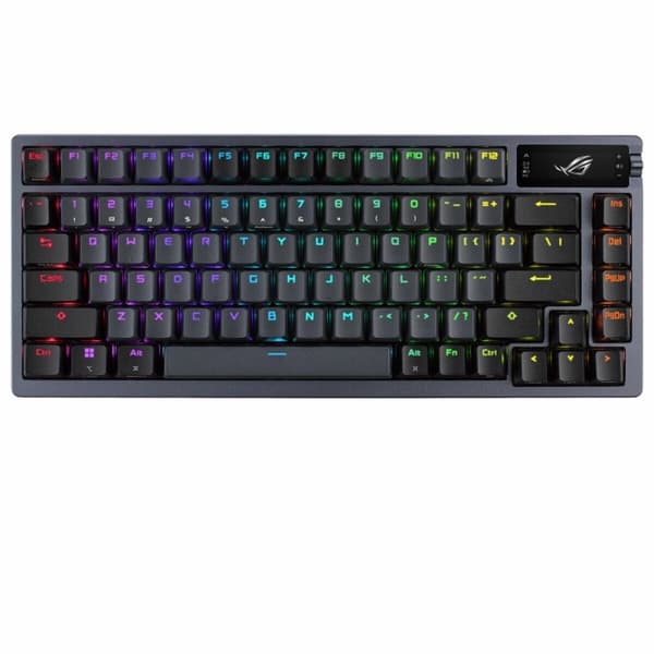 Gaming-tastatur Asus Azoth Qwerty UK Sort Metallic