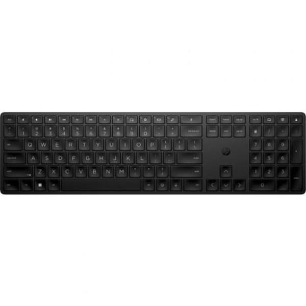 Trådløst tastatur HP 4R177AA Sort Spansk qwerty Sort