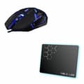 Miniatyrbilde 3 av 3: Tastatur og Mus The G-Lab Combo Argon AZERTY Svart Fransk AZERTY