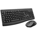 Miniatyrbilde 2 av 5: Tastatur og Mus Bluestork Clavier Souris Sans Fil Svart