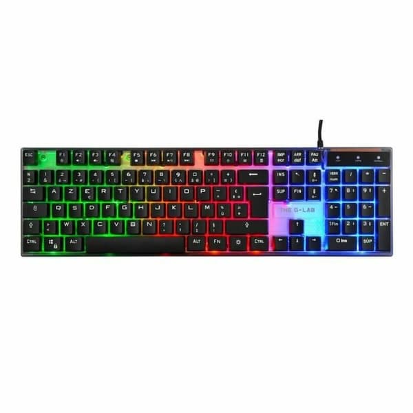 Tastatur og Mus The G-Lab YTTRIUM Svart