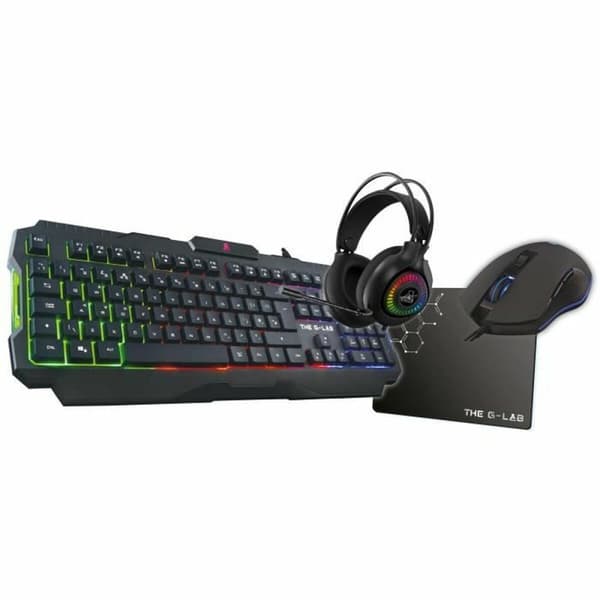 Tastatur og Mus The G-Lab Azerty Fransk