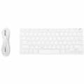 Miniatyrbilde 2 av 6: Tastatur Bluestork Azerty Fransk Hvit