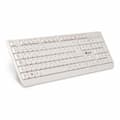 Miniatyrbilde 1 av 4: Tastatur NGS NGS-KEYBOARD-0284 Hvit Spansk Qwerty