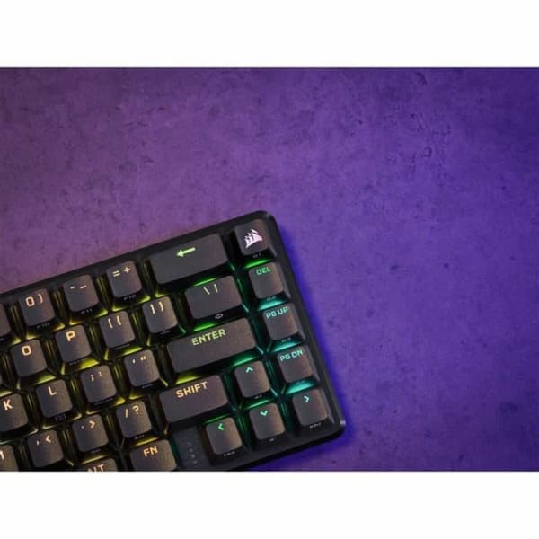 Tastatur Corsair K65 PRO MINI Svart Fransk AZERTY