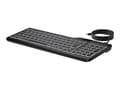Miniatyrbilde 3 av 5: HP 405 - Tastatur - muletienhet - 65% - compact - bakbelysning - USB - QWERTY - Internasjonal engelsk / kanadisk fransk - svart