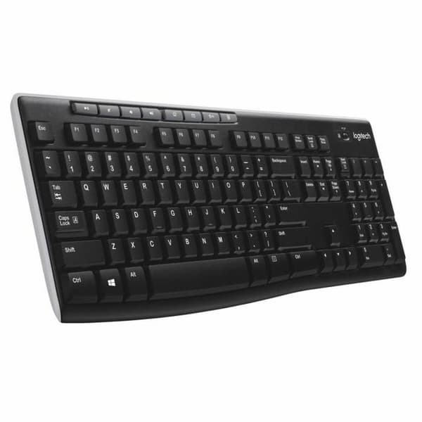 Langaton näppäimistö Logitech Ranska Musta AZERTY