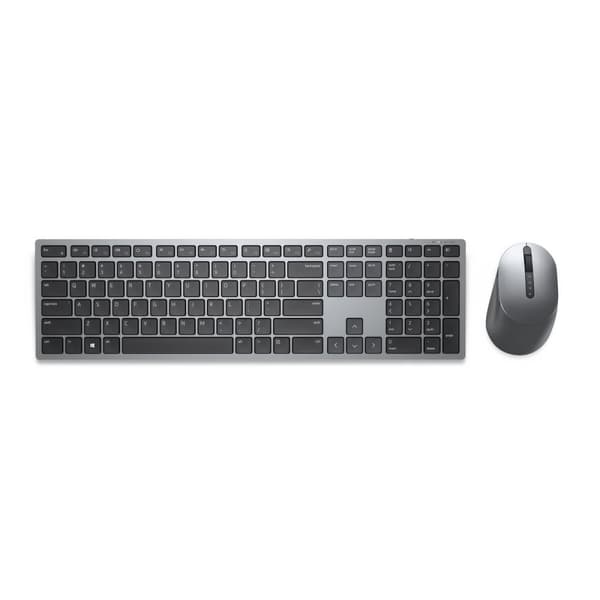 Näppäimistö ja langaton hiiri Dell KM7321WGY Harmaa Espanjalainen Qwerty QWERTY