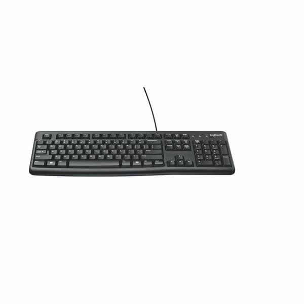 Näppäimistö Logitech Keyboard K120 for Business Musta QWERTY