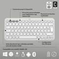 Pikkukuva 6 / 6: Bluetooth-näppäimistö ja tabletin tuki Logitech K380 Ranska Valkoinen AZERTY