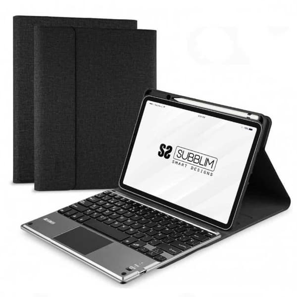 Tabletin ja näppäimistön kuori Subblim SUB-KT4-BTPI50 Musta Espanjalainen Qwerty iPad Pro 11″