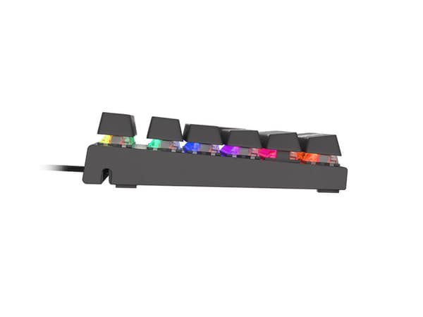 GAMING KEYBOARD GENESIS THOR 303 TKL CZ/SK RGB BACKLIGHT MECHANICAL RED BLACK HOT SWAP